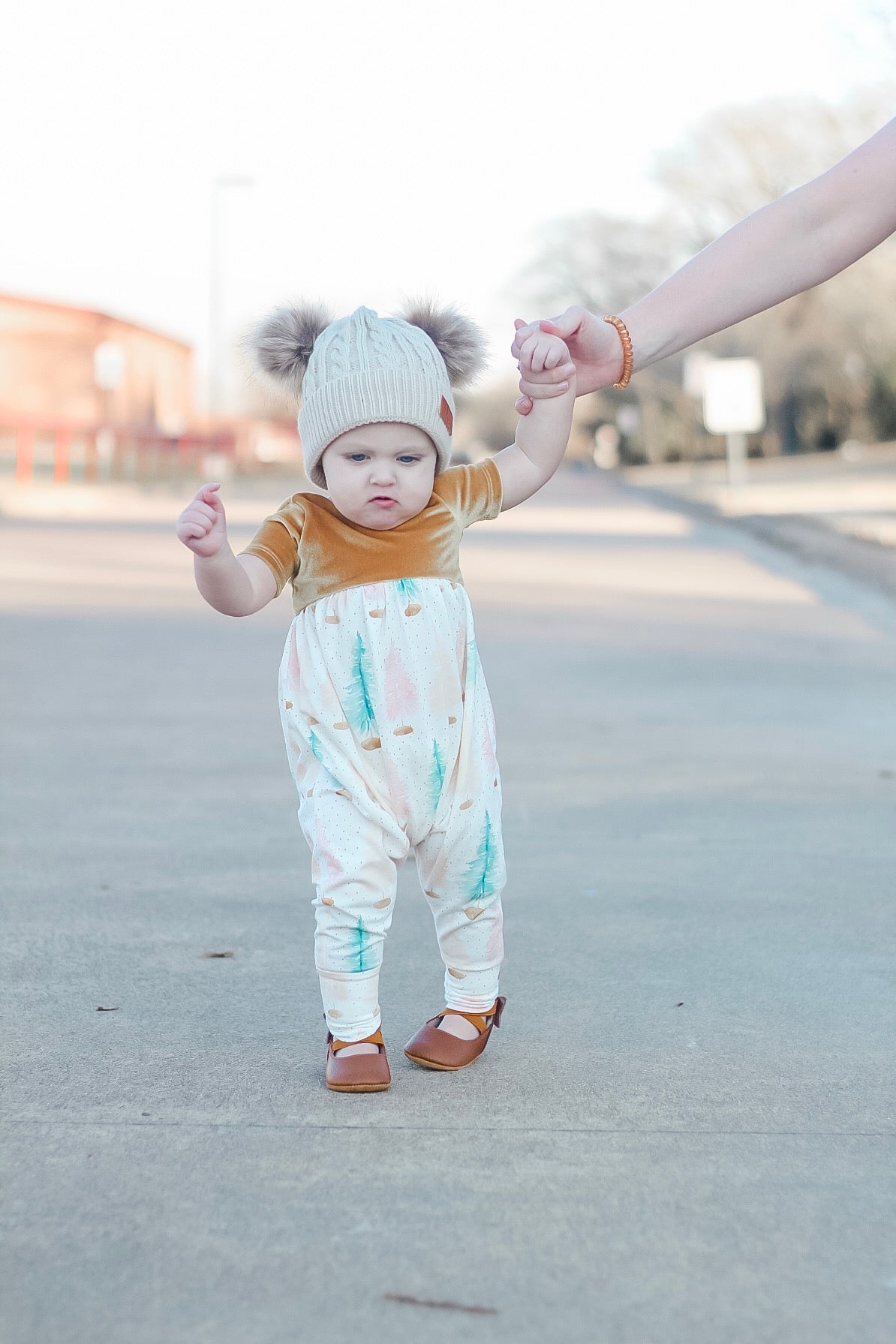 Custom Fabric - Alley Cat Romper