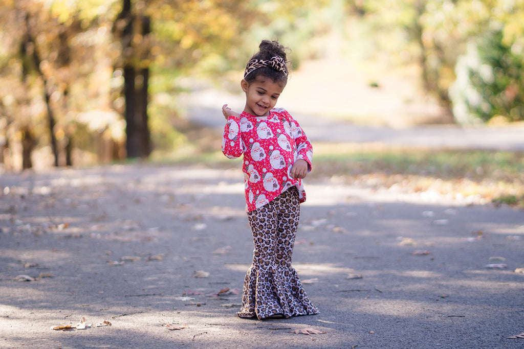 Custom Fabric Wide Leg Bells